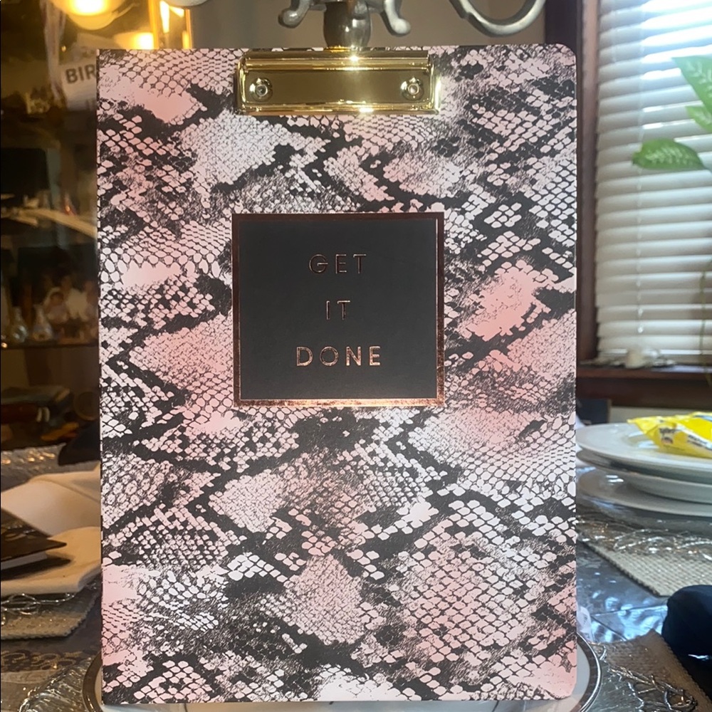 PAPER TALES “Get it done” clipboard notebook!